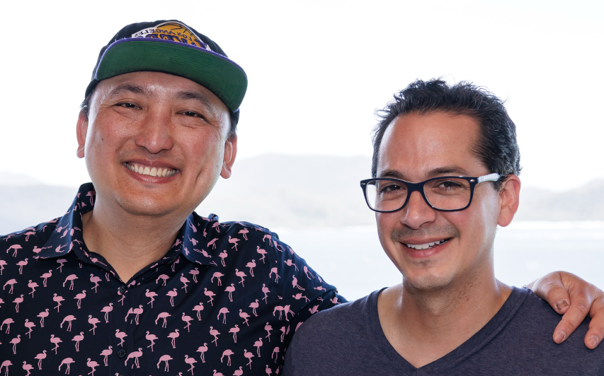 Jimmy Ku and Matt Walters, co-founders of GIVE